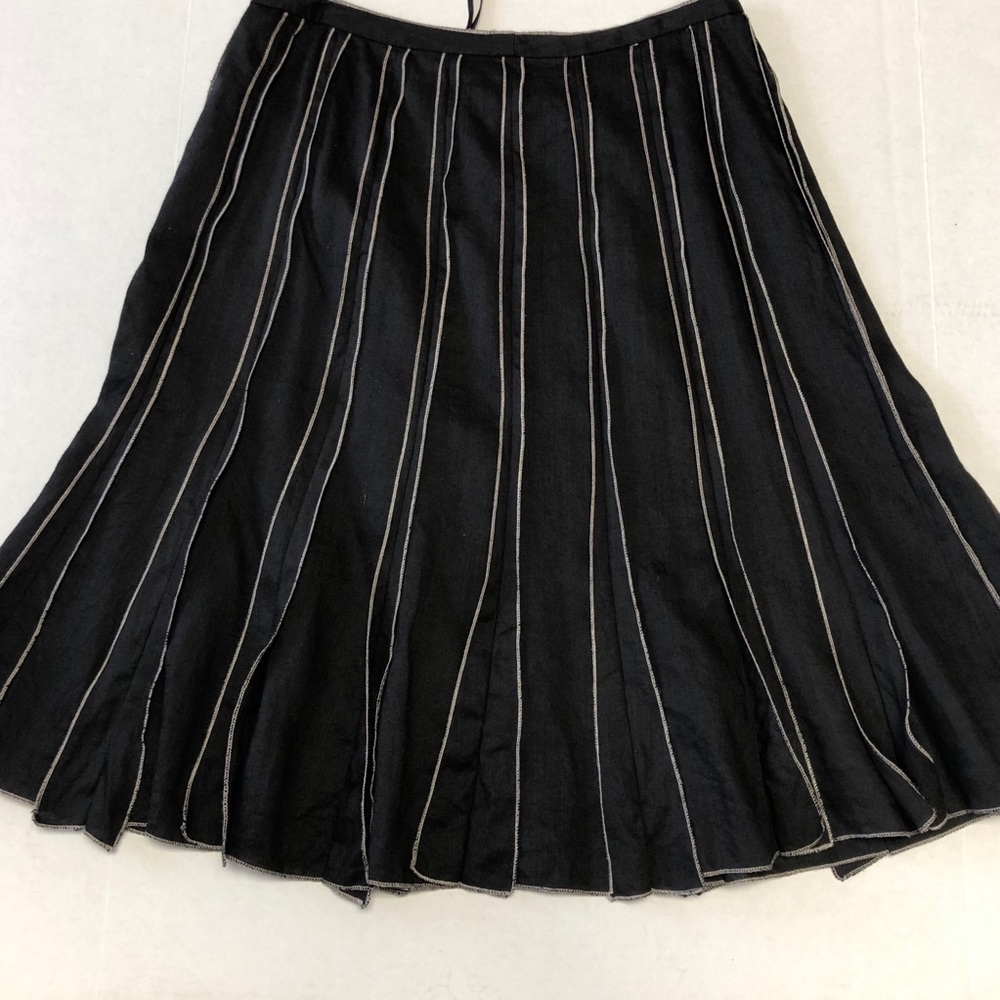 Carole Little Black Skirt